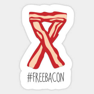 #FREEBACON Sticker